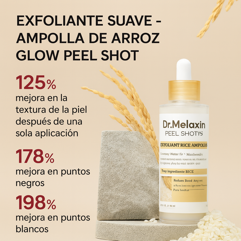 ¡Nuevo Exfoliante Peel-Shot: despídete de los puntos negros en 8 semanas!