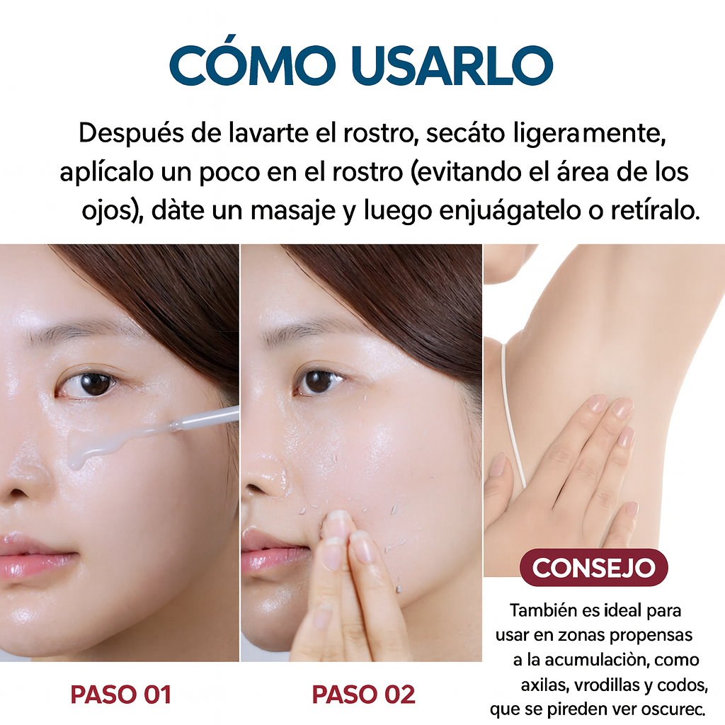 ¡Nuevo Exfoliante Peel-Shot: despídete de los puntos negros en 8 semanas!