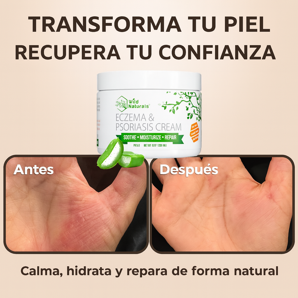 Nuevo crema natural para la piel: elimina la psoriasis y dermatitis desde la primera semana (Copia)