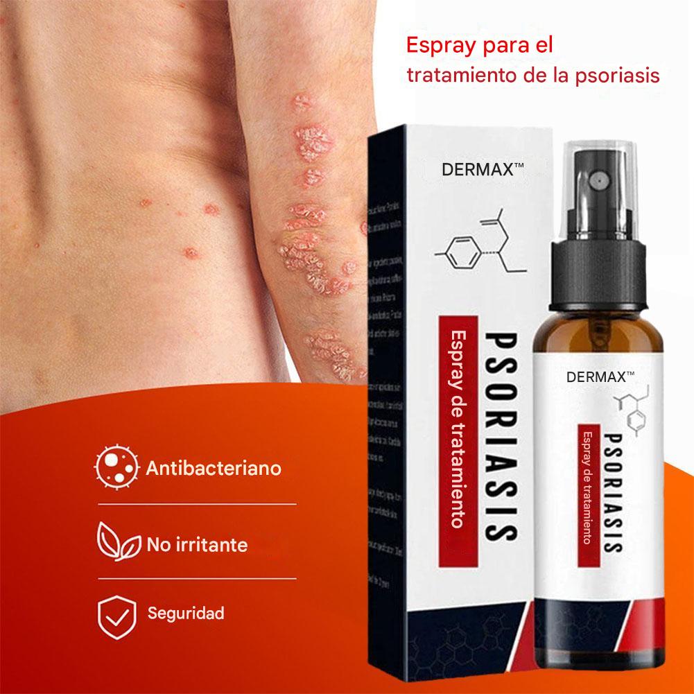 Nuevo spray natural para la piel: elimina la psoriasis y dermatitis desde la primera semana