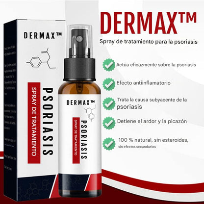 Nuevo spray natural para la piel: elimina la psoriasis y dermatitis desde la primera semana
