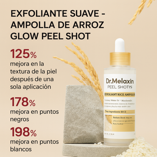 ¡Nuevo Exfoliante Peel-Shot: despídete de los puntos negros en 8 semanas!