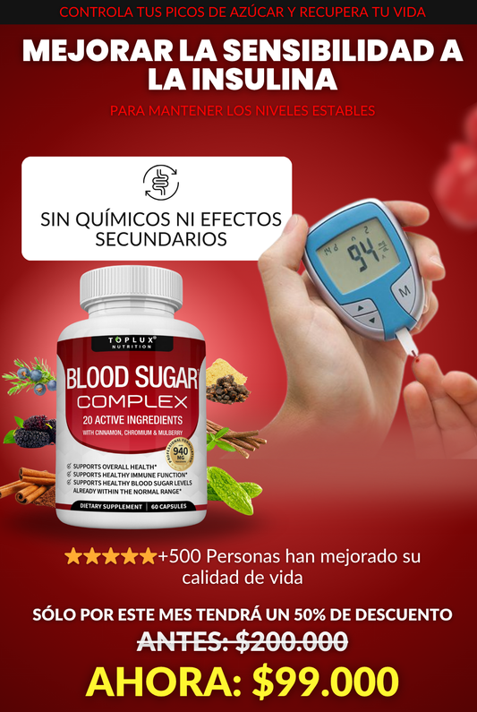 Nuevo SugarBalance 20™: controla tus picos de azúcar y recupera tu vida en solo 30 días